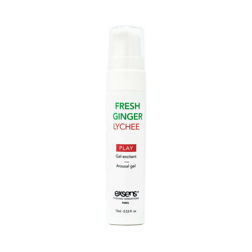 EXSENS - AROUSAL GEL FRESH GINGER LYCHEE 0.5 OZ.