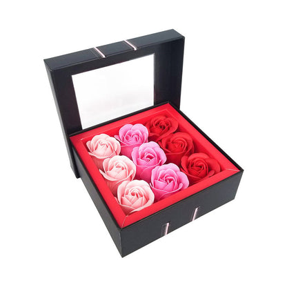 É O MÁXIMO - CONJUNTO DE SABONETES EM PÉTALAS DE ROSA SOAP BUD