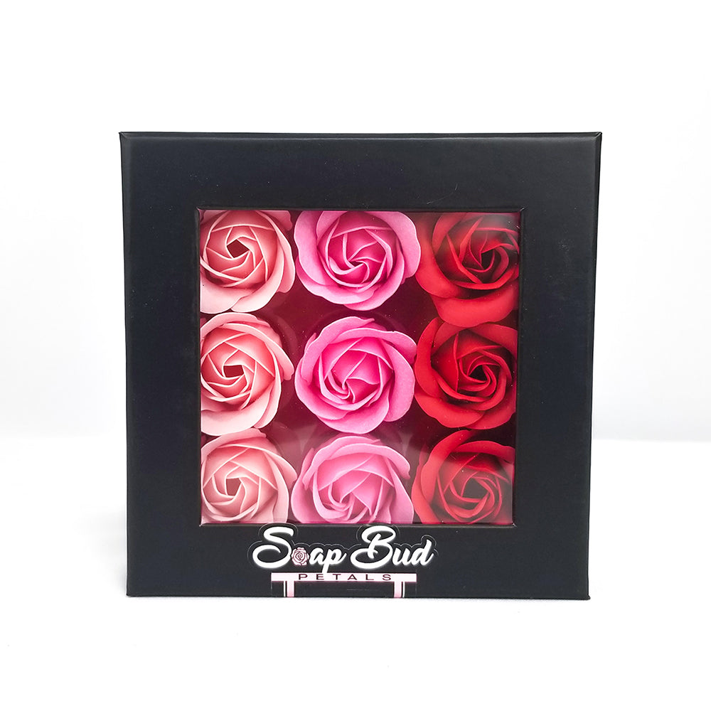 É O MÁXIMO - CONJUNTO DE SABONETES EM PÉTALAS DE ROSA SOAP BUD