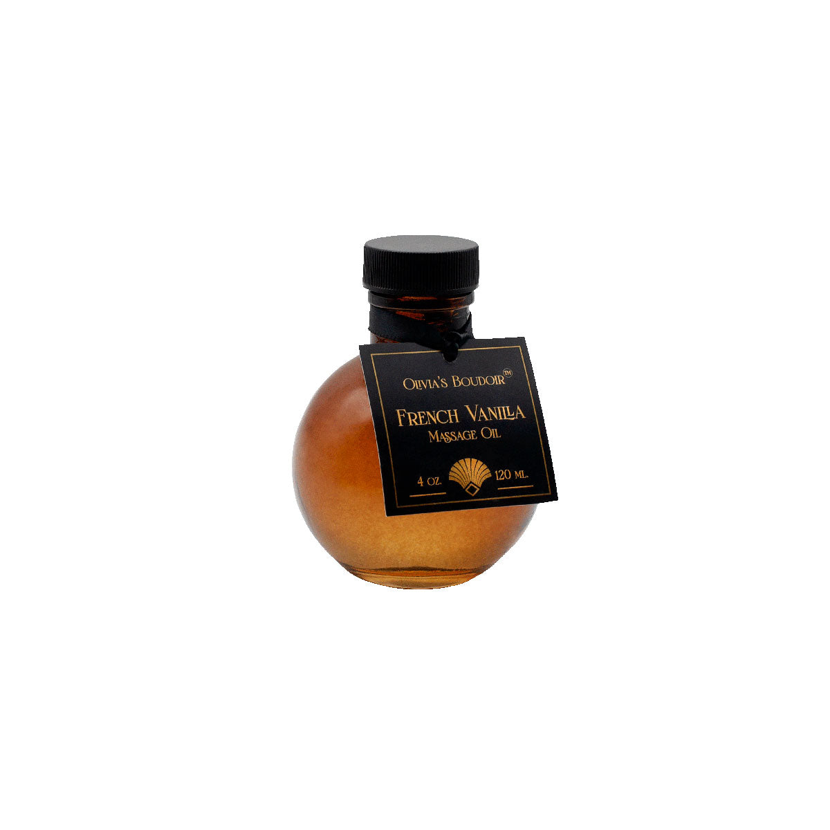 OLIVIA'S BOUDOIR - MASSAGE OIL FRENCH VANILLA 4 OZ.