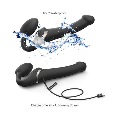 LOVELY PLANET - STRAP ON ME MULTI-ORGASM BENDABLE STRAPLESS STRAP-ON LARGE