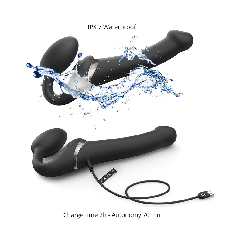 LOVELY PLANET - STRAP ON ME MULTI ORGASM BENDABLE STRAPLESS STRAP ON MEDIUM