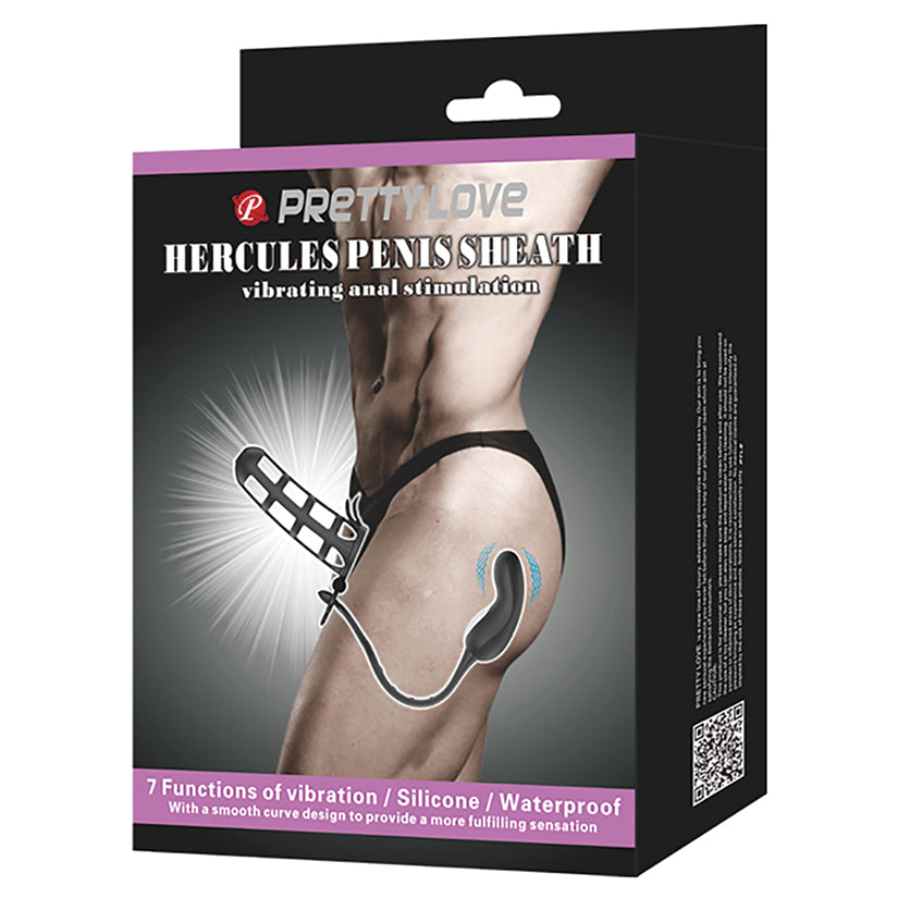 PRETTY LOVE - ESTIMULADOR ANAL VIBRATÓRIO HERCULES