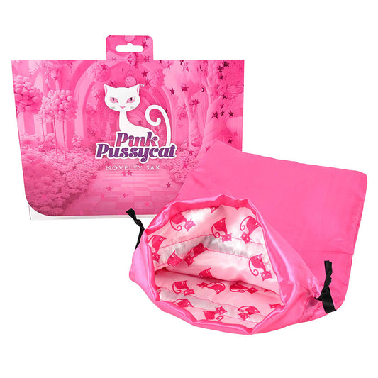 COUSINS GROUP - PINK PUSSYCAT ANTIBACTERIAL TOY BAG