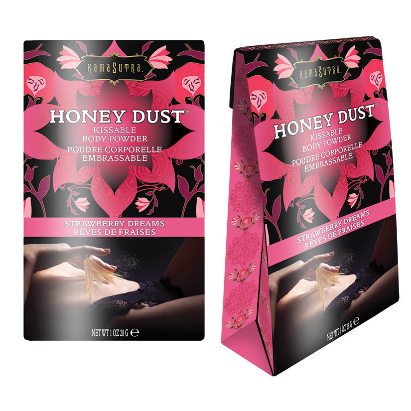 KAMASUTRA - HONEY DUST STRAWBERRY DREAMS 1 OZ.