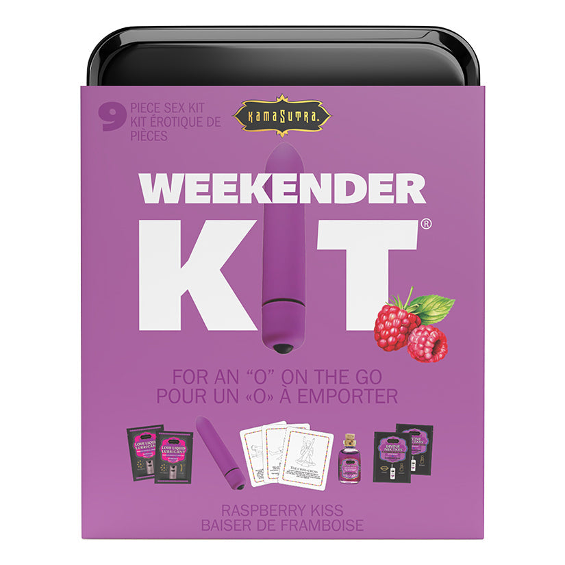 KAMASUTRA - VIBE WEEKENDER KIT RASPBERRY KISS