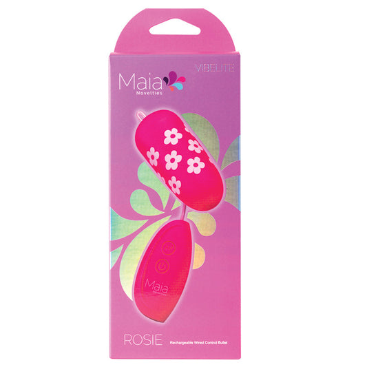 MAIA TOYS - MAIA VIBELITE ROSIE RECHARGEABLE WIRED REMOTE CONTROL BULLET