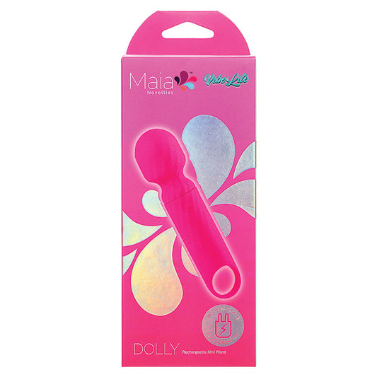 MAIA TOYS - MAIA VIBELITE DOLLY RECHARGEABLE SILICONE MINI WAND PINK