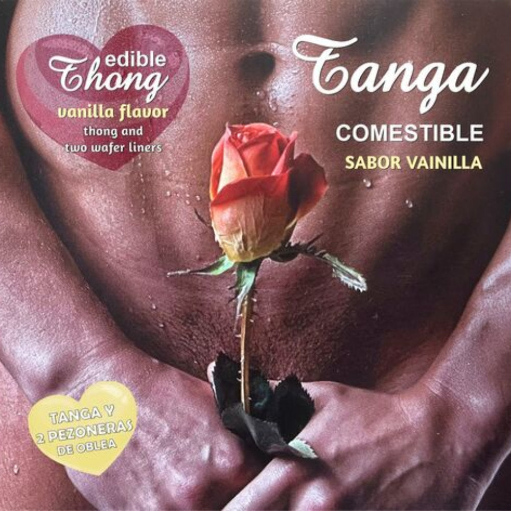 DIVERTY SEX - EDIBLE WAFER THONG FOR MEN VANILLA FLAVOUR