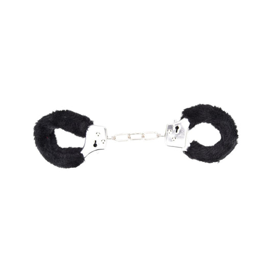 BOUND TO PLAY - BOUND TO PLAY. HEAVY DUTY FURRY HANDCUFFS BLACK