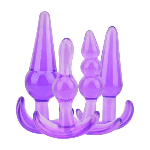 LOVING JOY - BUTT PLUG TRAINING KIT PURPLE