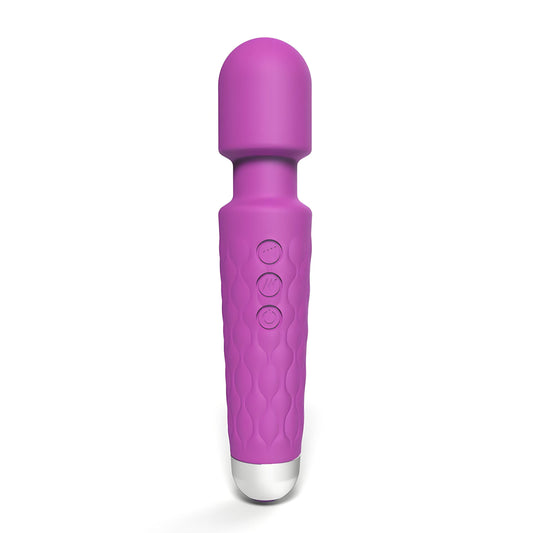LOVING JOY - 20 FUNCTION WAND VIBRATOR PURPLE