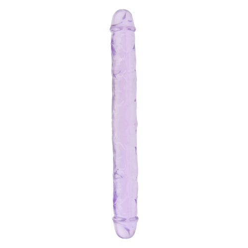 LOVING JOY - 12 INCH DOUBLE DILDO PURPLE