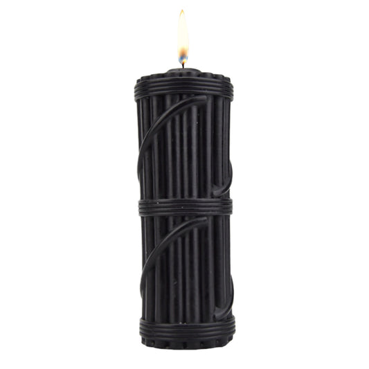 BOUND TO PLAY - BOUND TO PLAY. HOT WAX CANDLE BLACK