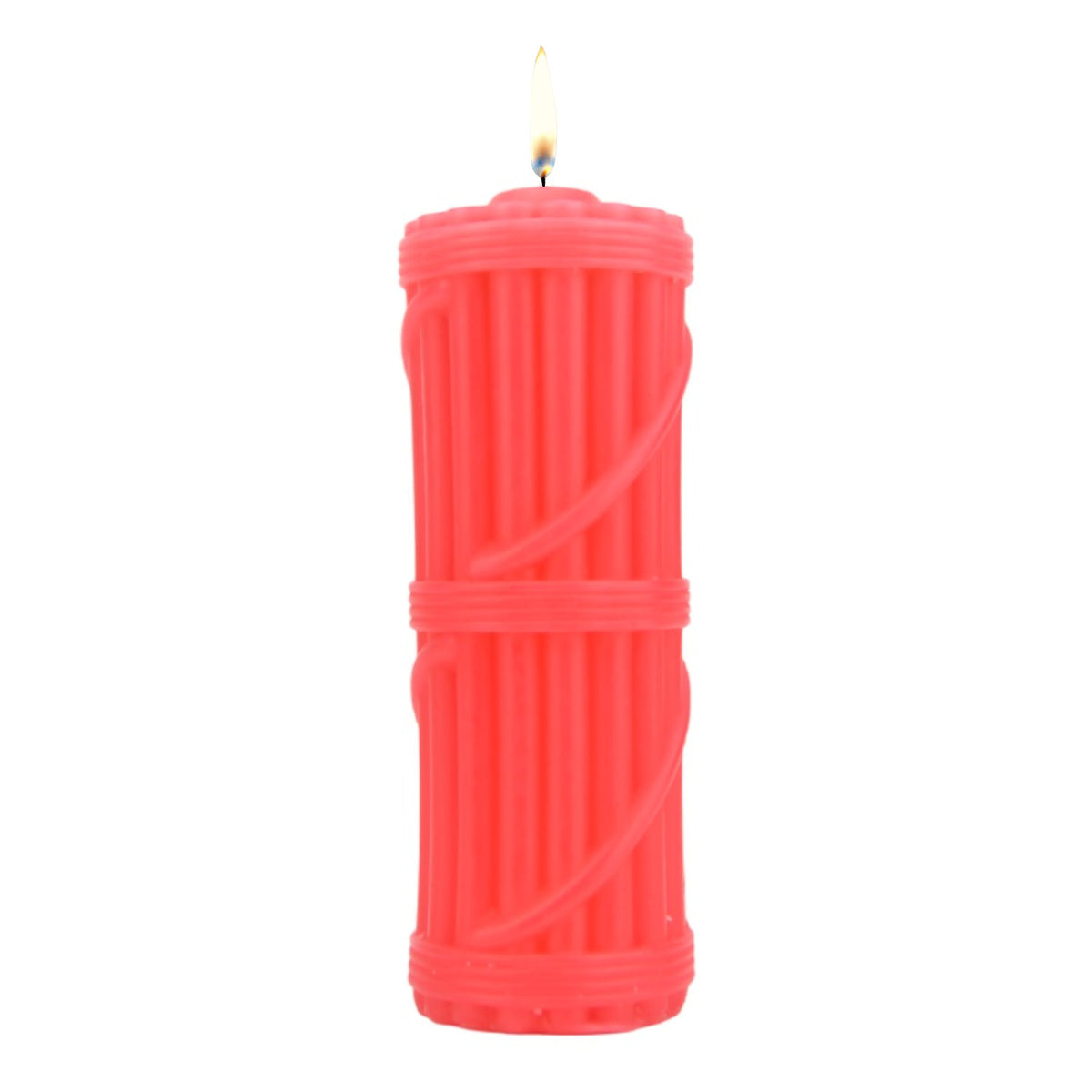 BOUND TO PLAY - BOUND TO PLAY. HOT WAX CANDLE RED