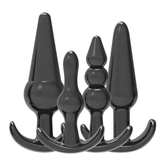 LOVING JOY - BUTT PLUG TRAINING KIT BLACK