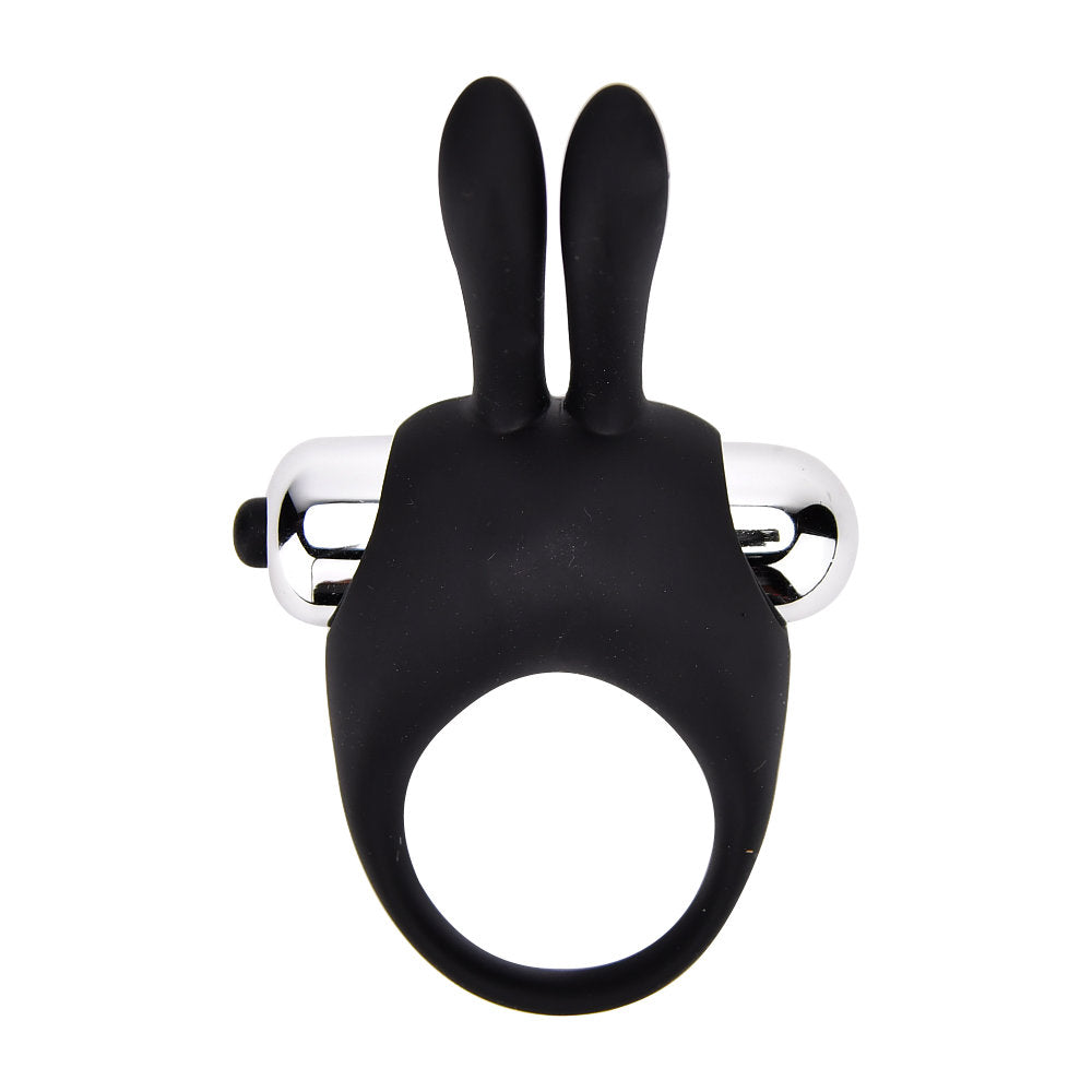 LOVING JOY - SILICONE VIBRATING RABBIT COCK RING