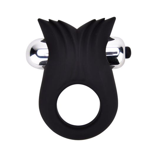 LOVING JOY - SILICONE VIBRATING TEXTURED COCK RING