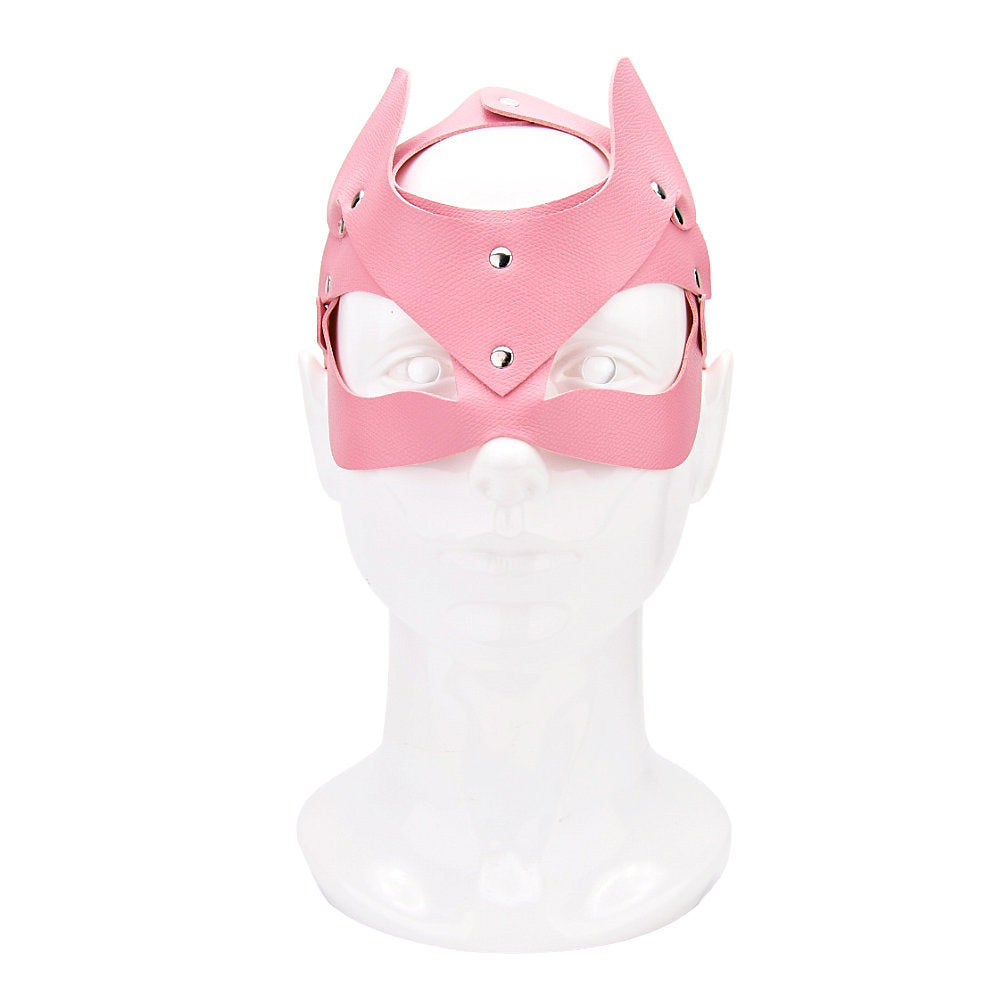 BOUND TO PLAY - KITTY CAT FACE MASK PINK