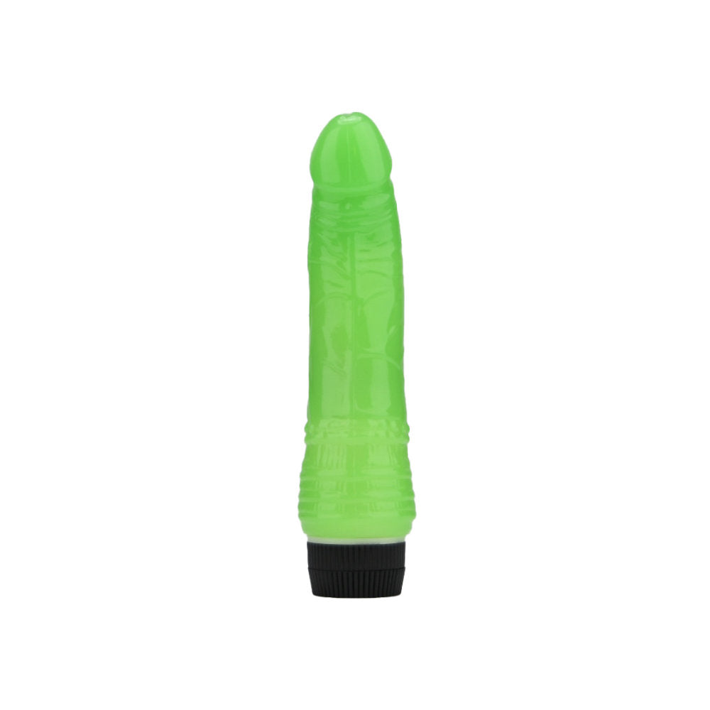 LOVING JOY - 7 INCH REALISTIC VIBRATOR GLOW IN THE DARK