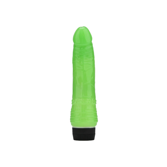 LOVING JOY - 7 INCH REALISTIC VIBRATOR GLOW IN THE DARK