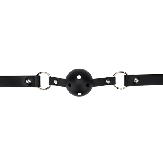 BOUND TO PLAY - BREATHABLE BALL GAG BLACK
