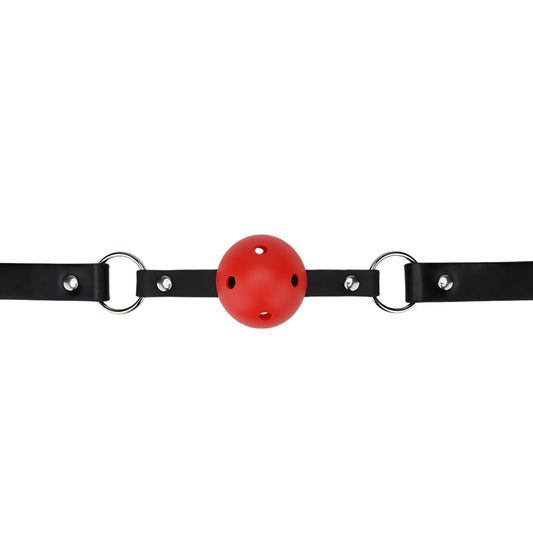 BOUND TO PLAY - BREATHABLE BALL GAG RED