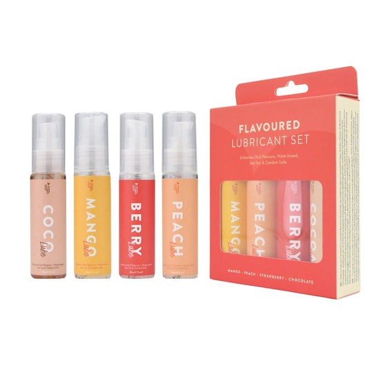 LOVING JOY FLAVOURED LUBRICANT SET (4 PACK)