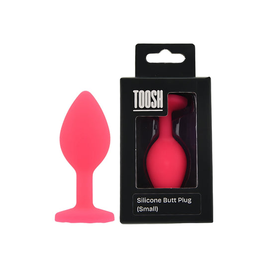 TOOSH - PINK SILICONE BUTT PLUG SMALL