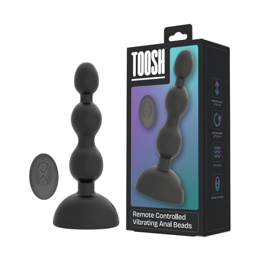 TOOSH - REMOTE CONTROLLED VIBRATING ANAL BEADS
