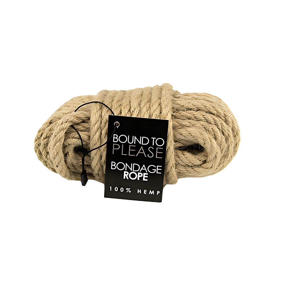 BOUND TO PLEASE - BONDAGE ROPE HEMP