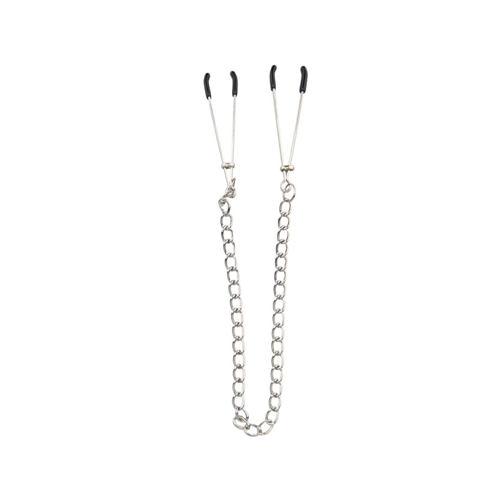 BOUND TO PLEASE - NIPPLE CLAMPS & CHAIN