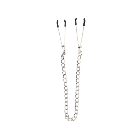 BOUND TO PLEASE - NIPPLE CLAMPS & CHAIN