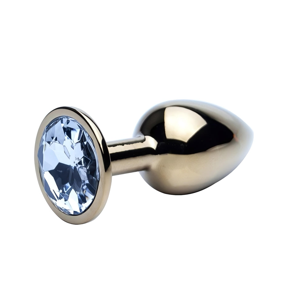 PRECIOUS METALS - GOLD BUTT PLUG-SMALL