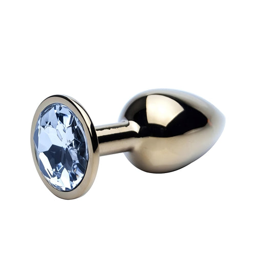 PRECIOUS METALS - GOLD BUTT PLUG-SMALL
