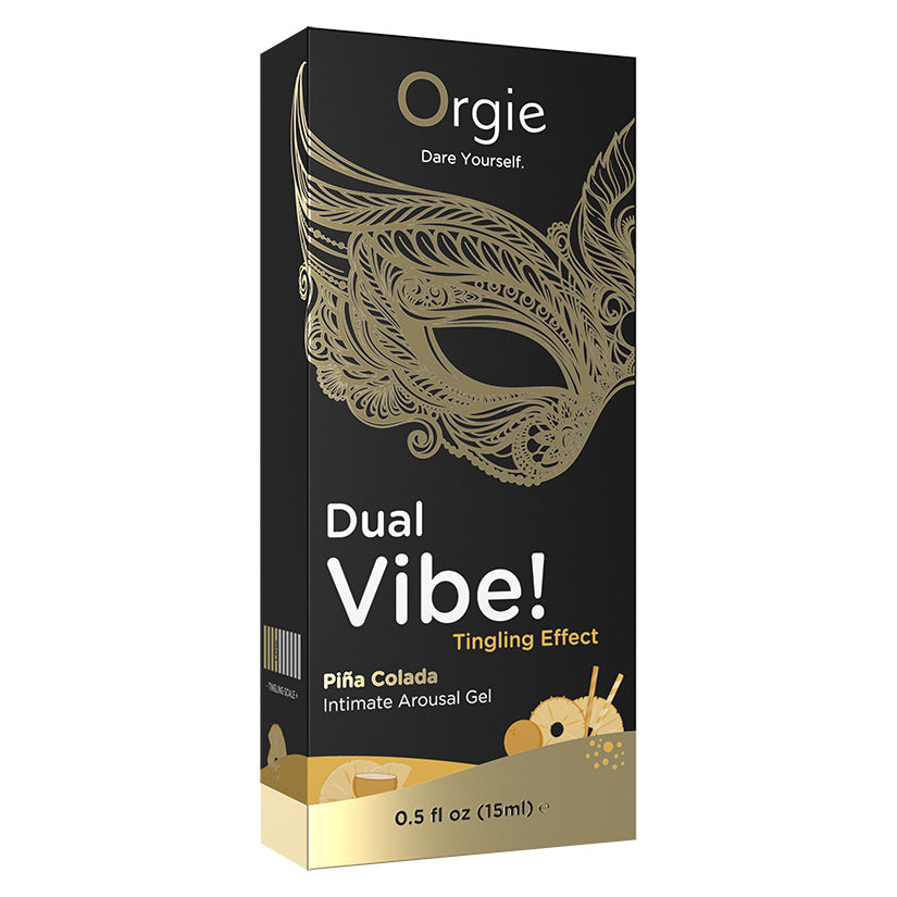 CREATIVE CONCEPTIONS - ORGIE DUAL VIBE! INTIMATE AROUSAL GEL PINA COLADA
