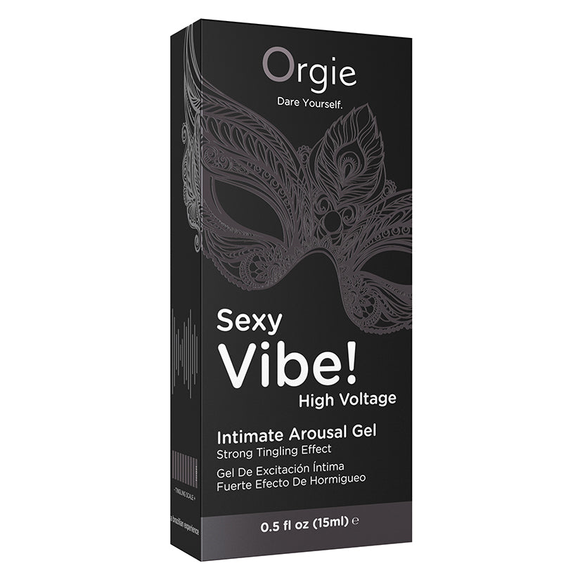 CONCEITOS CRIATIVOS - ORGIE SEXY VIBE! GEL DE EXCITAÇÃO ÍNTIMA ALTA VOLTAGEM