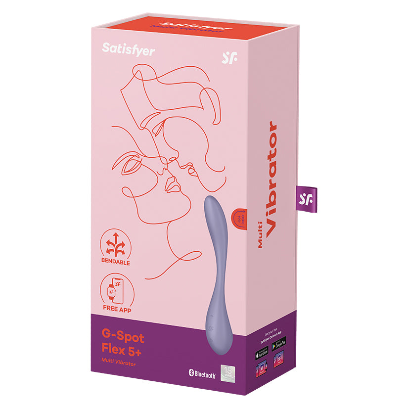 SATISFYER - G-SPOT FLEX 5 LILÁS