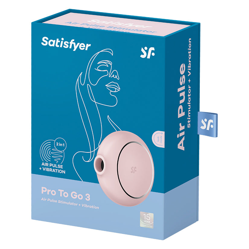SATISFYER - PRO TO GO 3 ROSE