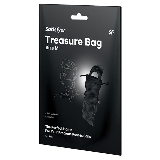 SATISFYER - TREASURE BAG M BLACK