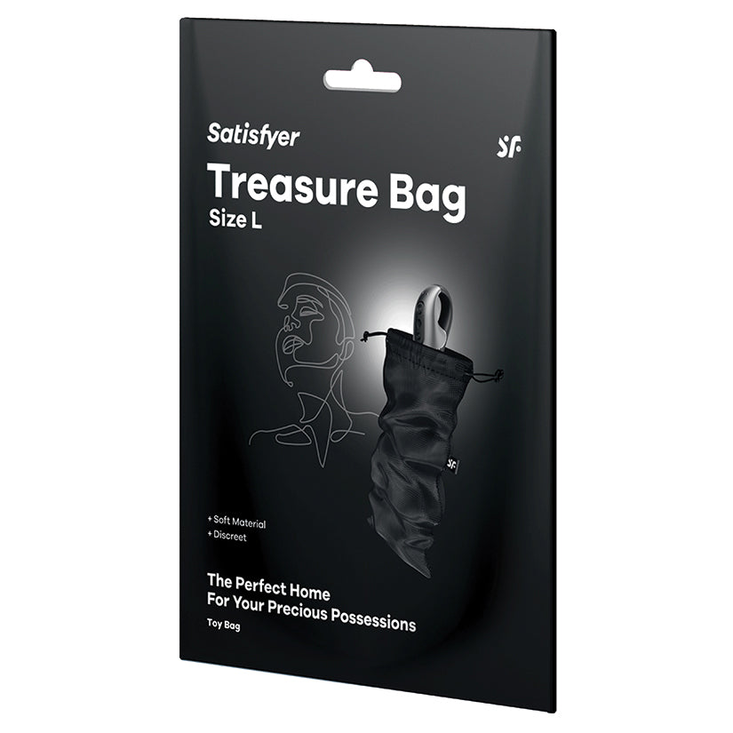 SATISFYER - TREASURE BAG L PRETO