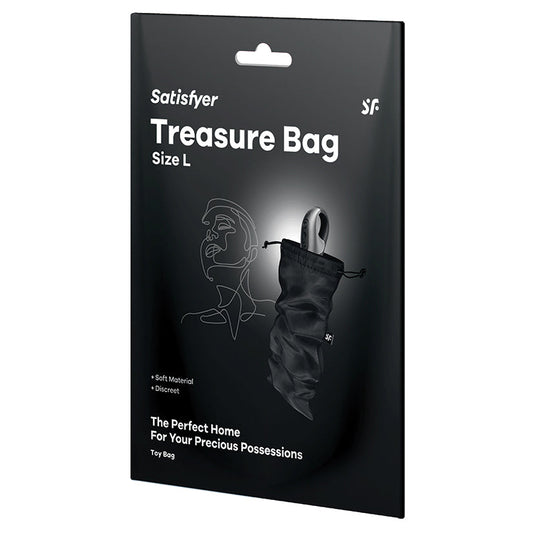SATISFYER - TREASURE BAG L BLACK