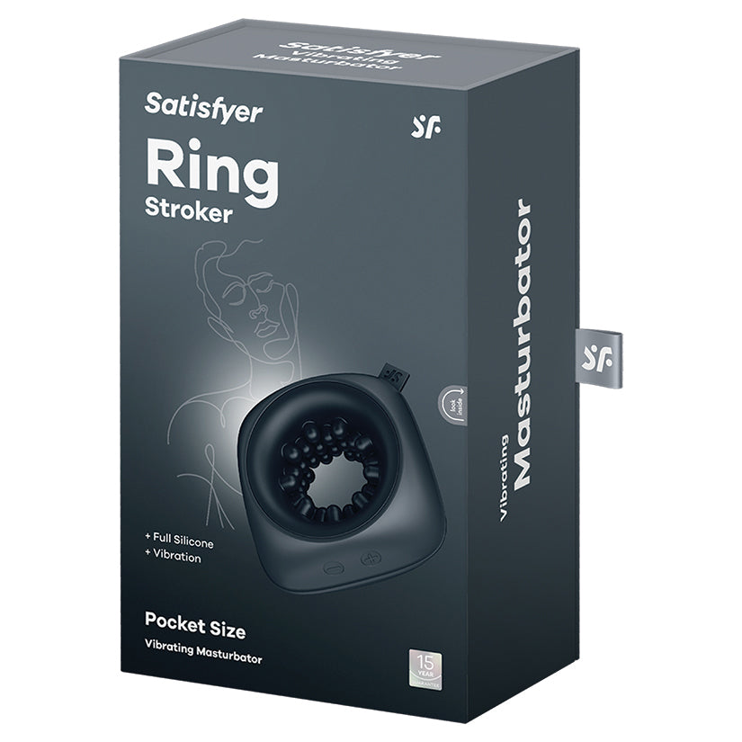 SATISFYER - RING STROKER PRETO