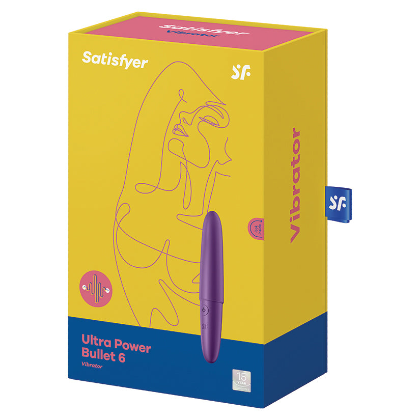 SATISFYER - ULTRA POWER BULLET 6 VIOLETA