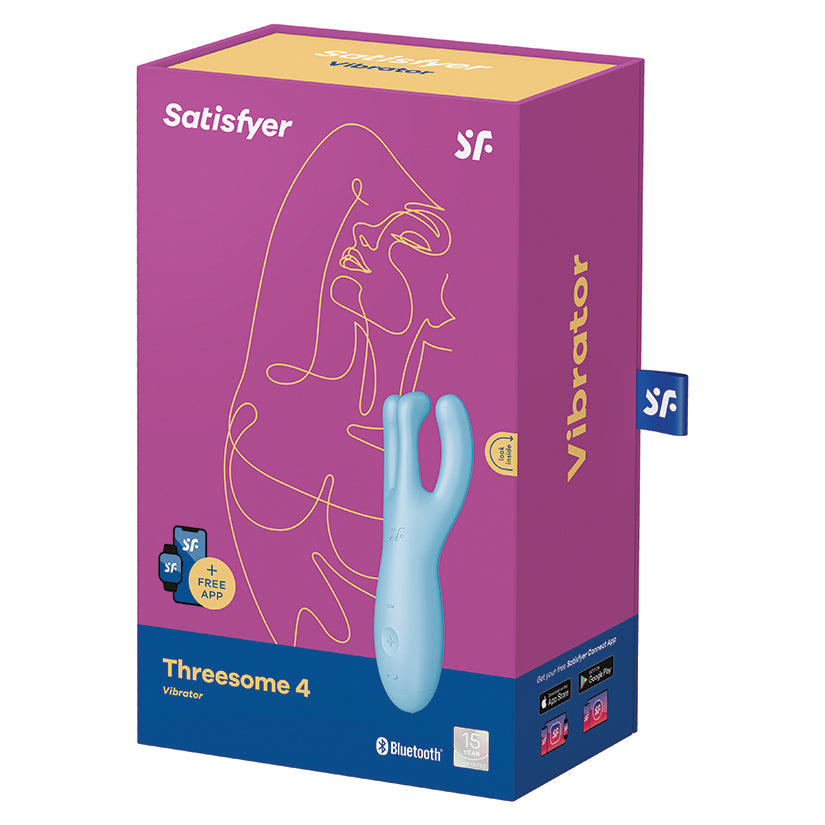 SATISFYER - THREESOME 4 BLUE
