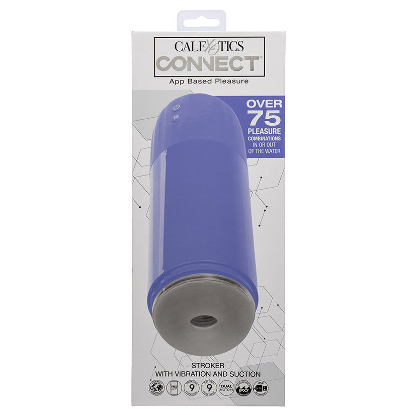 CALEXOTICS - CONNECT STROKER WITH VIBRATION AND SUCTION