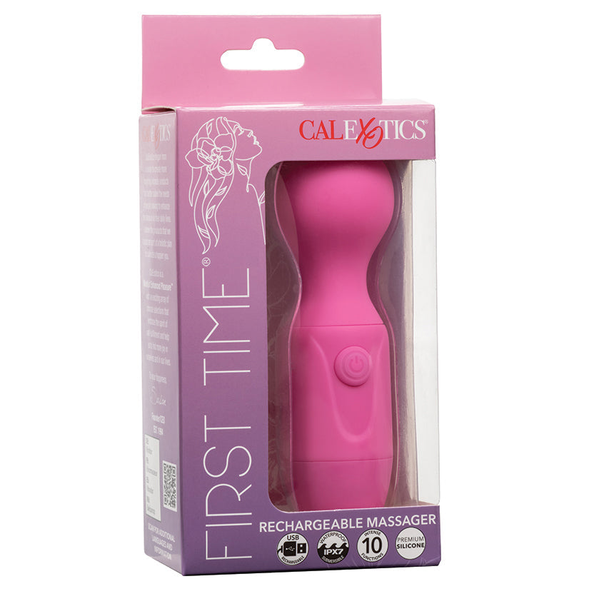 CALEXOTICS - FIRST TIME RECHARGEABLE MASSAGER PINK