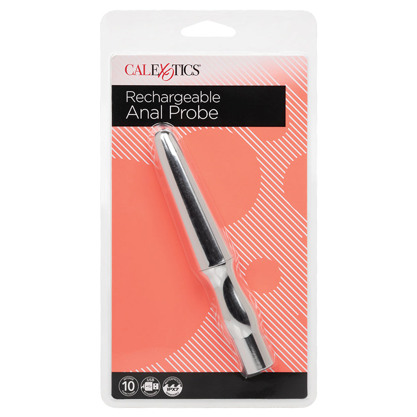 CALEXOTICS - RECHARGEABLE ANAL PROBE SILVER