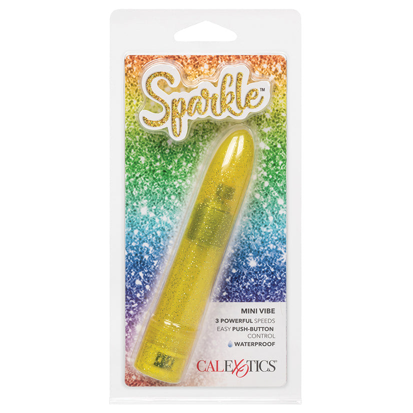 CALEXOTICS - SPARKLE MINI VIBE YELLOW