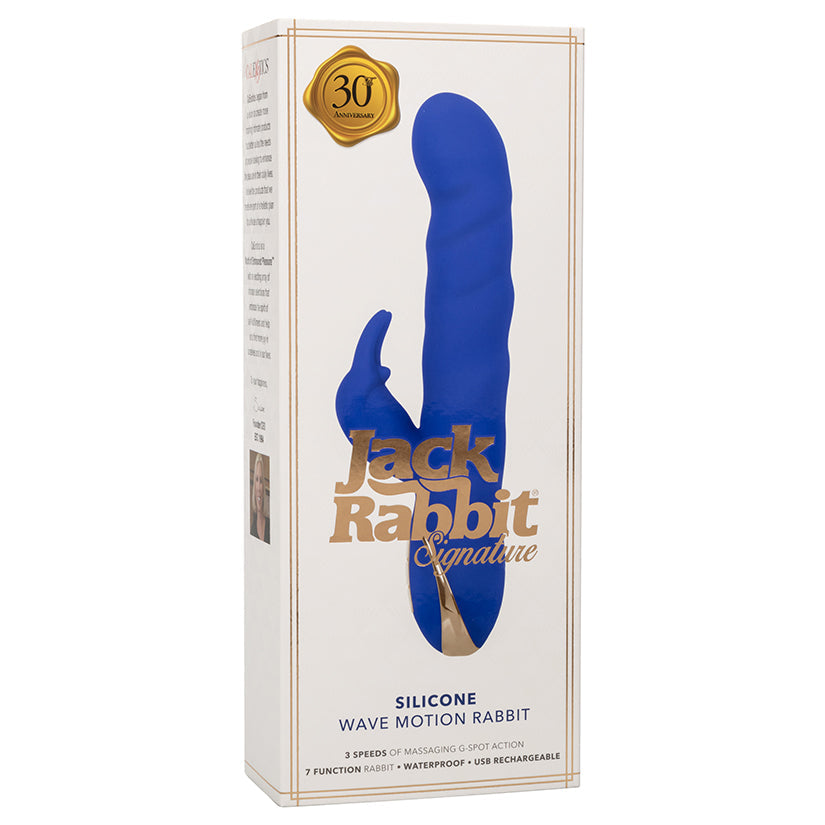 CALEXOTICS - JACK RABBIT SIGNATURE SILICONE WAVE MOTION RABBIT